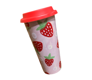 Cypress Strawberry Travel Mug