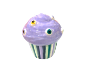 Cypress Eyeball Cupcake