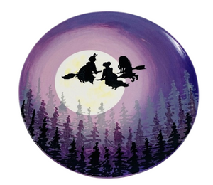 Cypress Kooky Witches Plate