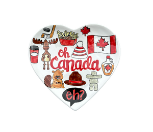 Cypress Canada Heart Plate