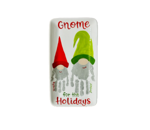 Cypress Gnome Holiday Plate