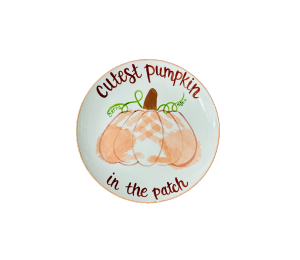 Cypress Cutest Pumpkin Plate