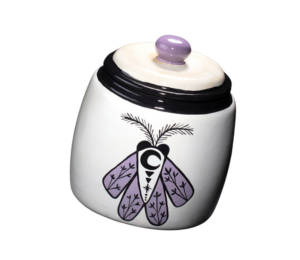 Cypress Celestial Moth Jar