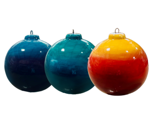 Cypress Jewel Toned Ombre Ornament