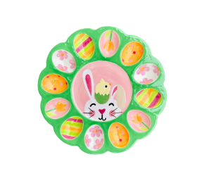 Cypress Easter Sherbet Egg Plate