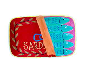Cypress Sardines Dinner Plate
