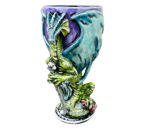 Cypress Antique Dragon Goblet