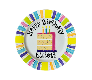 Cypress Birthday Cake Plate